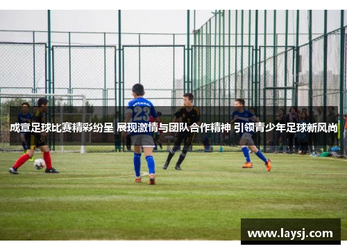 成章足球比赛精彩纷呈 展现激情与团队合作精神 引领青少年足球新风尚